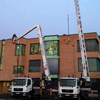 Das fertig eingesetzte Fenster